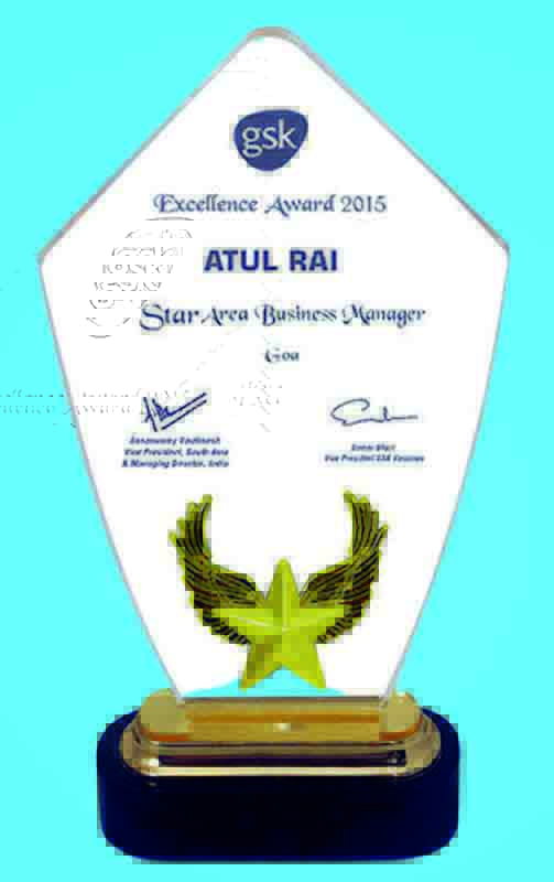 Acrylic & Crystal Award - KAC1511