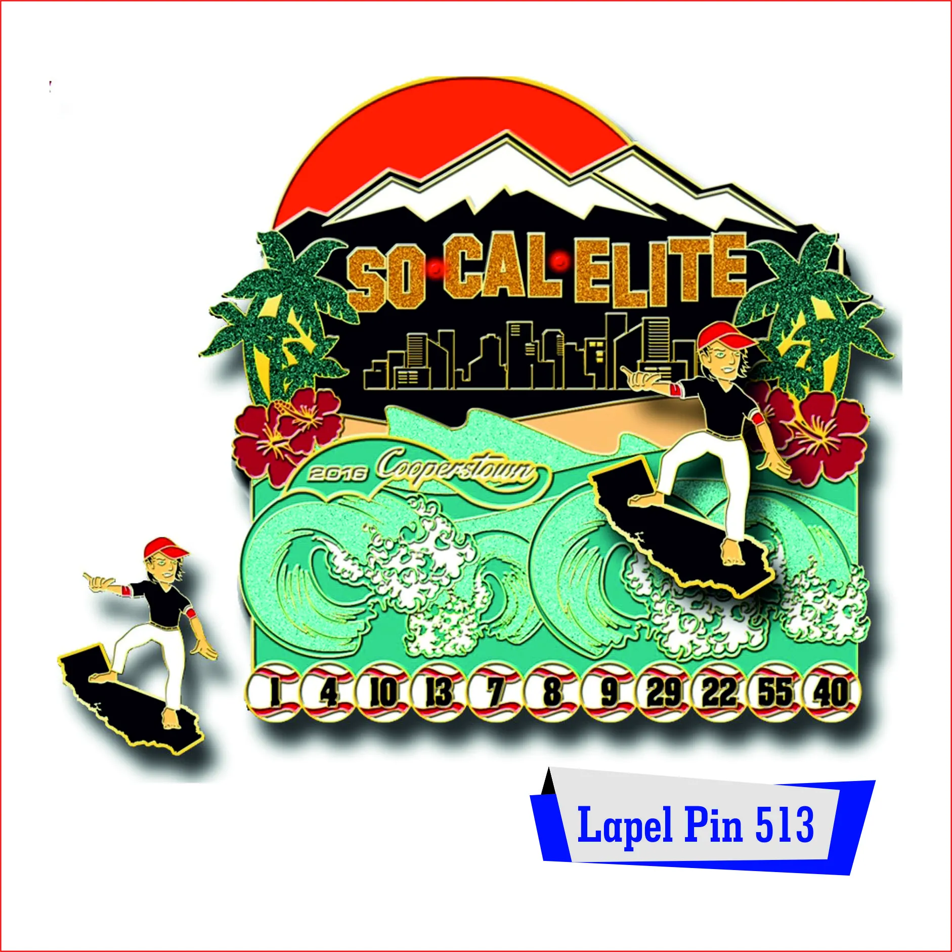 Lapel Pin 513 - LPL513